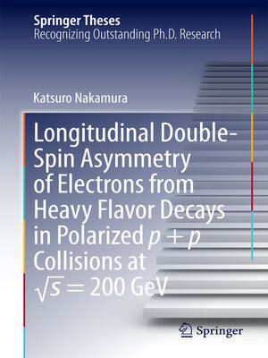 cover image of Longitudinal Double-Spin Asymmetry of Electrons from Heavy Flavor Decays in Polarized p + p Collisions at √s = 200 GeV